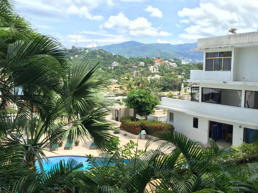 Villa Palmitas Acogedor Departamento Nivel Piscina Gigante Jardines Akapulko Dış mekan fotoğraf